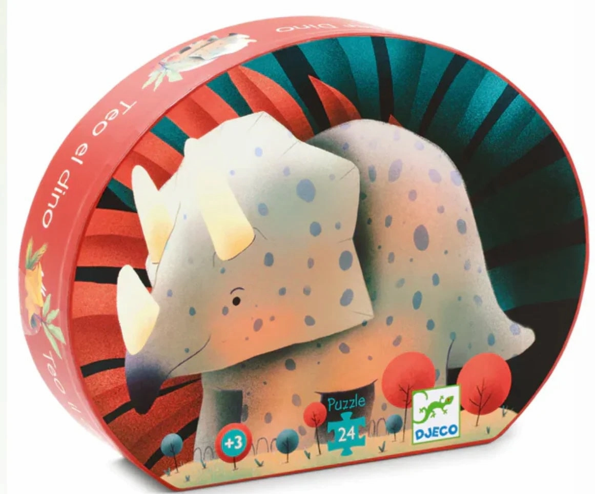 Teo the Dinosaur 24 Piece Puzzle Task Complete Roadmap Show