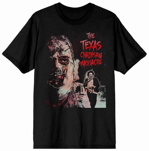 Eerie Decorations TEXAS CHAINSAW MASSACRE LEATHERFACE UNISEX TEE
