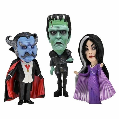 Haunted Supplies Mystical Masks The Munsters Action Figure - Little Big Head Figures 3-Pack