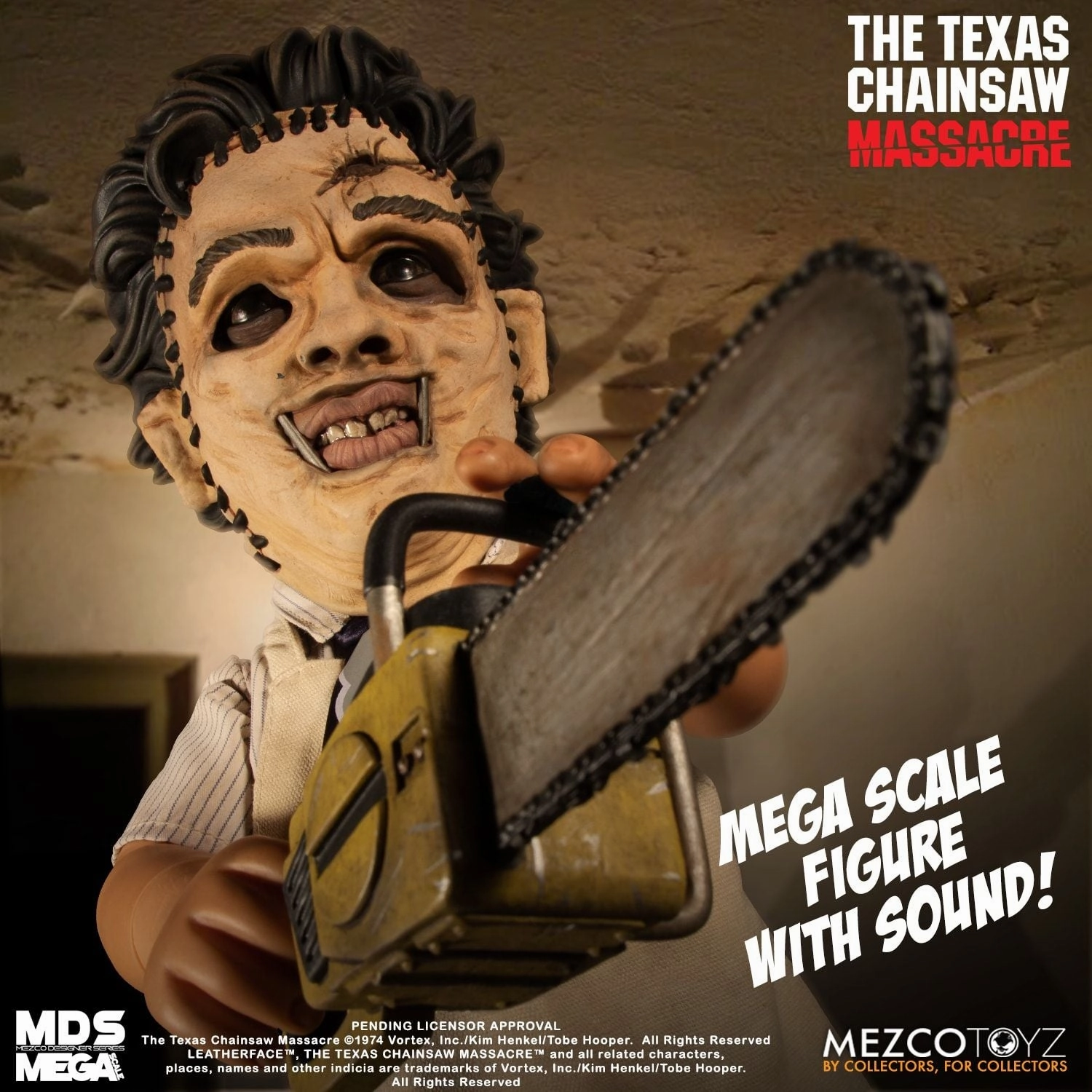 The Texas Chain Saw Massacre Mezco Mega Scale Leatherface Fantastic Party