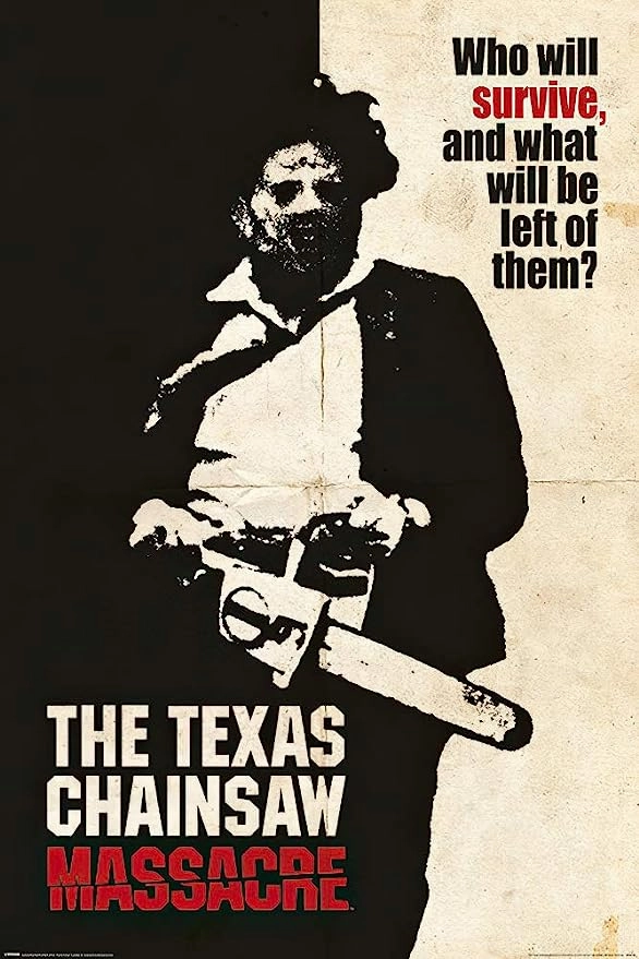 The Texas Chainsaw Massacre - Chainsaw Poster Creepy Lights Monster Ornaments
