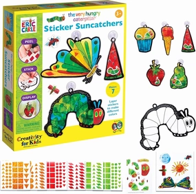 Spelling Bee The Very Hungry Caterpillar Sticker Suncatchers