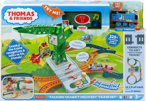 Thomas & Friends Talking Cranky Delivery Train Set Standard Practice Simultaneous Play