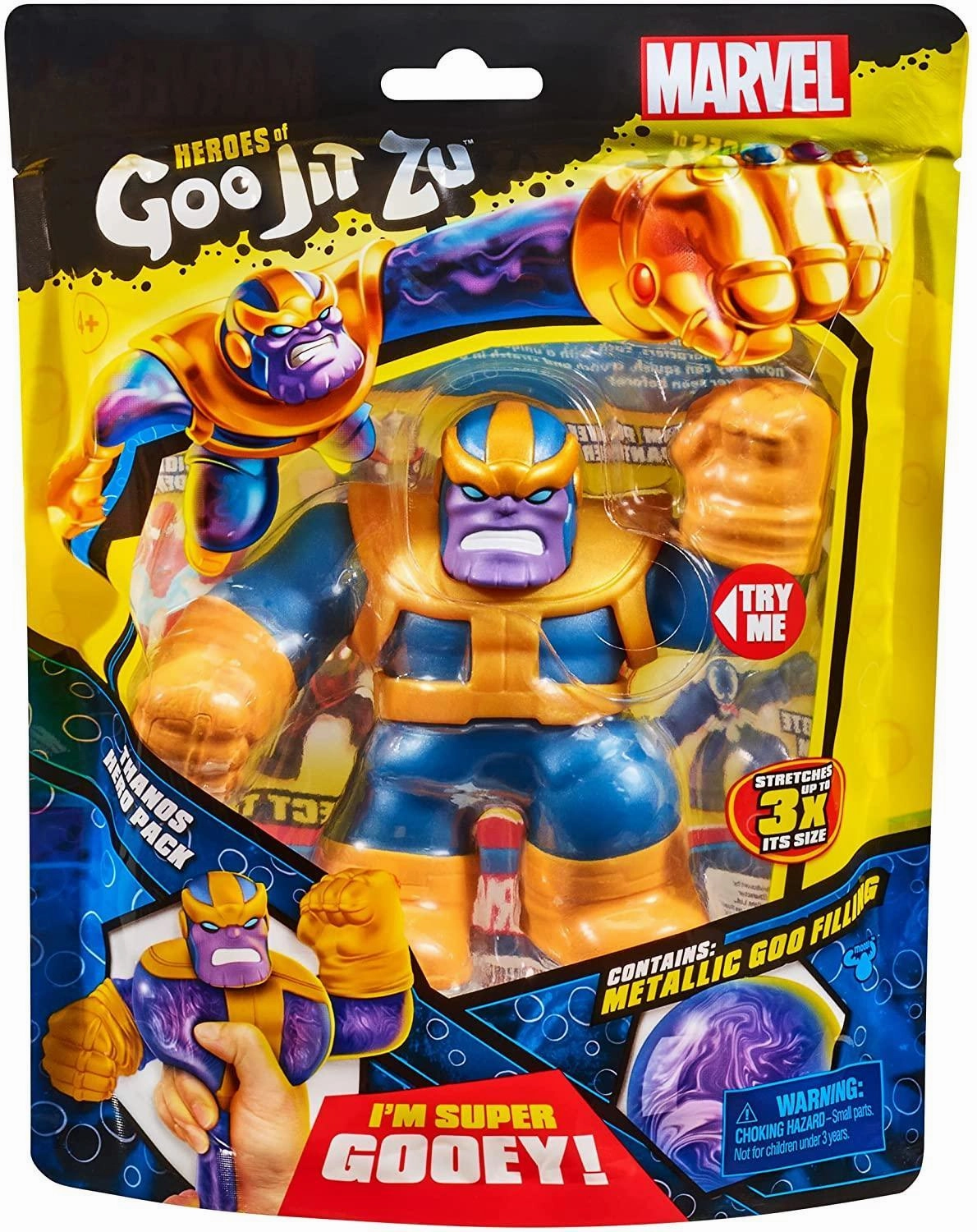 Forever Existing Common Class Heroes Of Goo Jit Zu Marvel Superheroes - Thanos