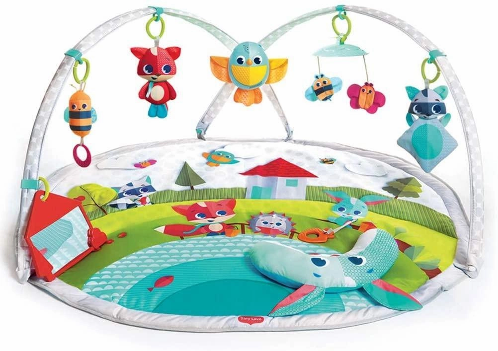 Frequent Event Romance Option Tiny Love Dynamic Gymini, Baby Play Mat and Activity Gym with Music and Lights