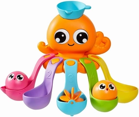 Holiday Theme Tomy Toomies 7-in-1 Bath Activity Octopus