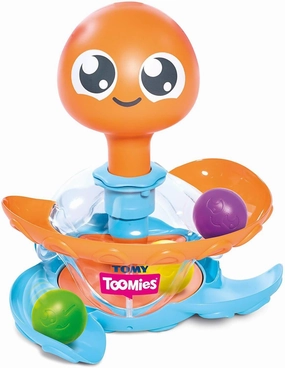 TOMY Toomies E72722 Octopus Ball Toy Limited Edition Seasonal Outfit