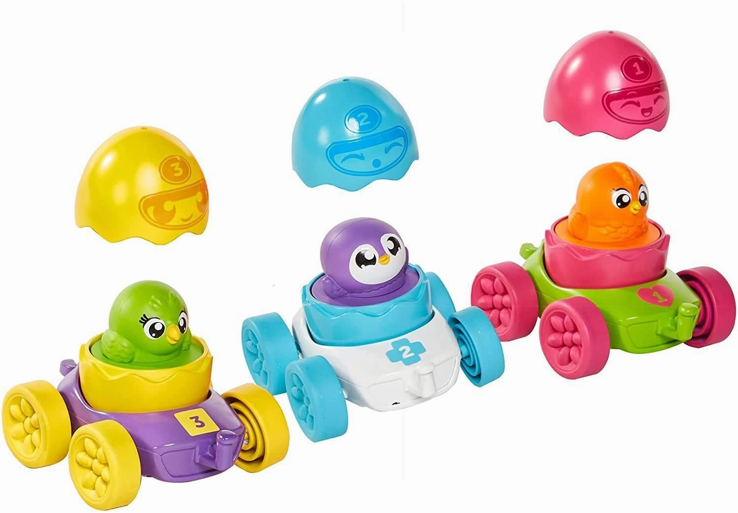 Influencer Partnership Tomy Toomies Hide & Squeak Racers - Assorted