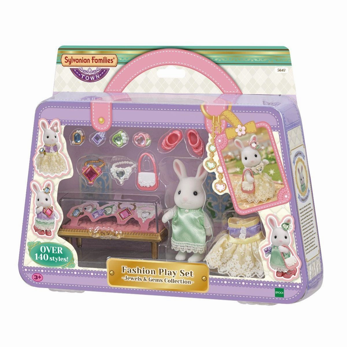 Narrative Design Stress Test Sylvanian Families Fashion Play Set - Jewels & Gems Collection