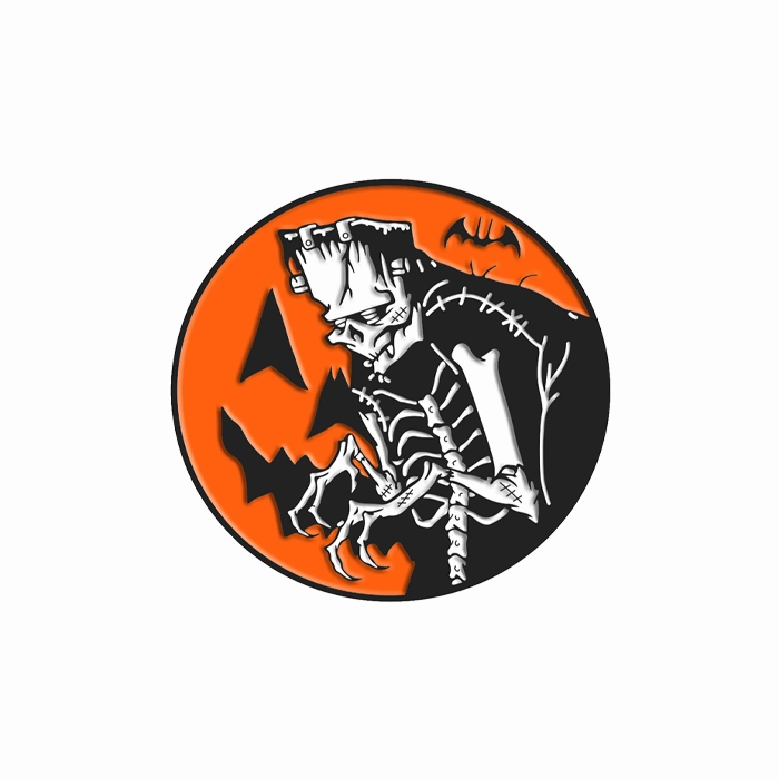 Toxictoons - Pumpkinstein Enamel Pin Enchanting Props