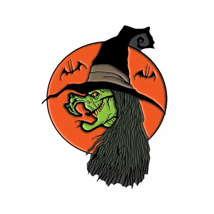 Toxictoons - Witchy! Enamel Pin Ghoulish Decor Eerie Designs