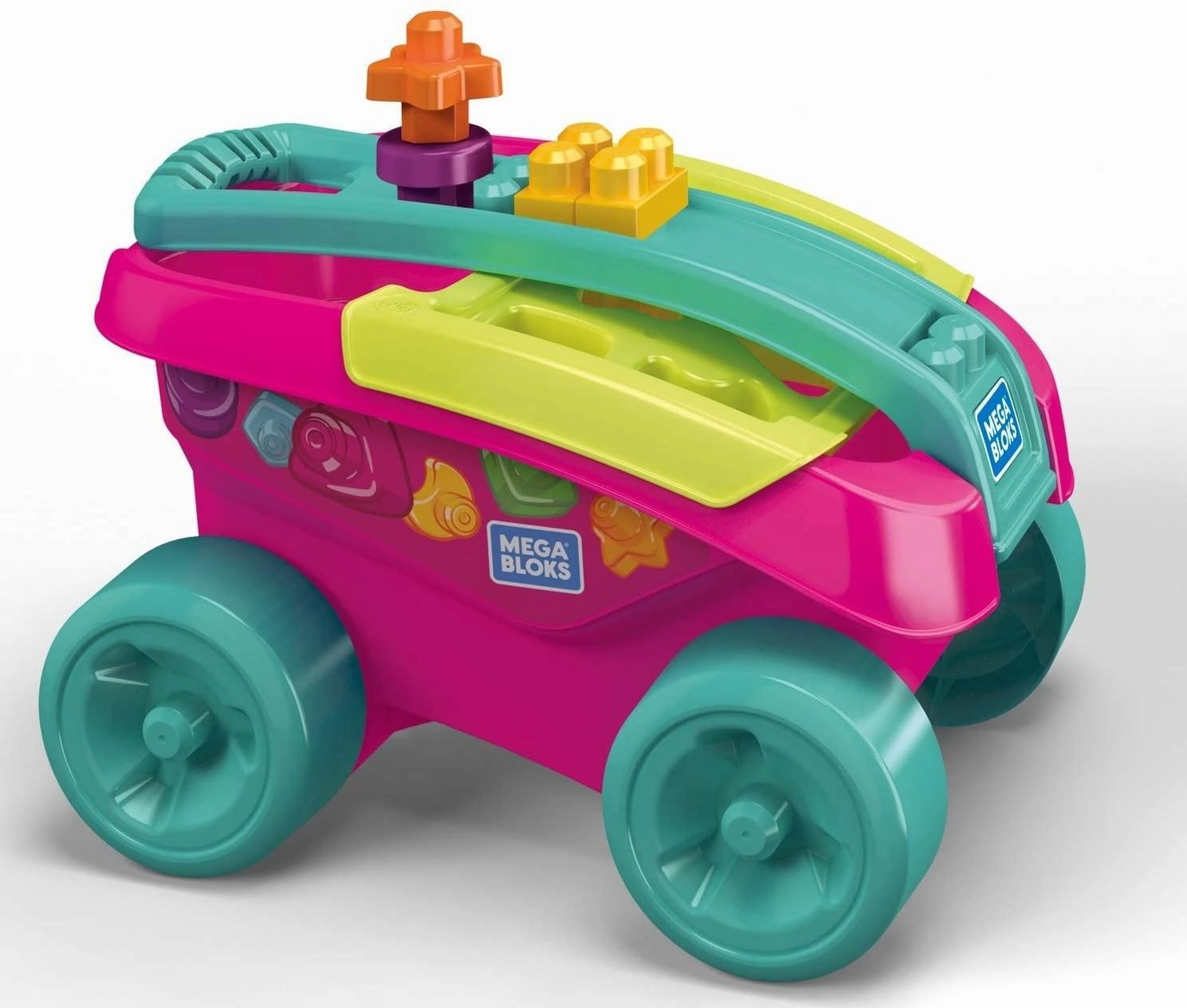 Perk System Relationship Building Mega Bloks FVJ48 Shape Sorting Wagon Bricks