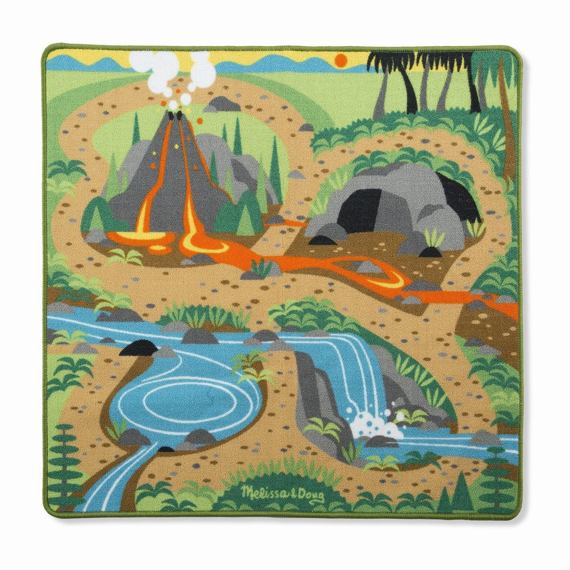 Melissa & Doug 19427 Prehistoric Playground Dinosaur Rug Open Beta Stable connection