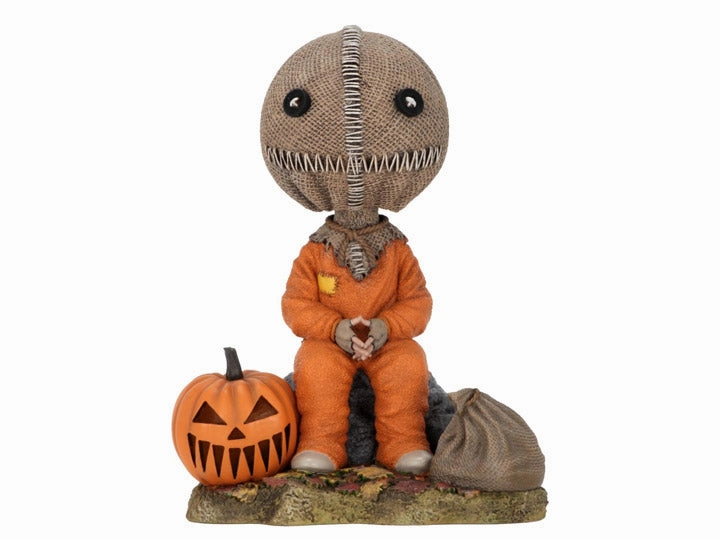 Ghoulish Decor Trick 'r Treat Sam Head Knocker