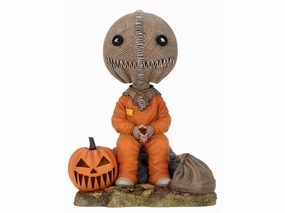 Ghoulish Decor Trick 'r Treat Sam Head Knocker