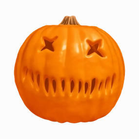 TRICK R' TREAT - LIGHT UP PUMPKIN Eerie Crafts Haunted Decorations