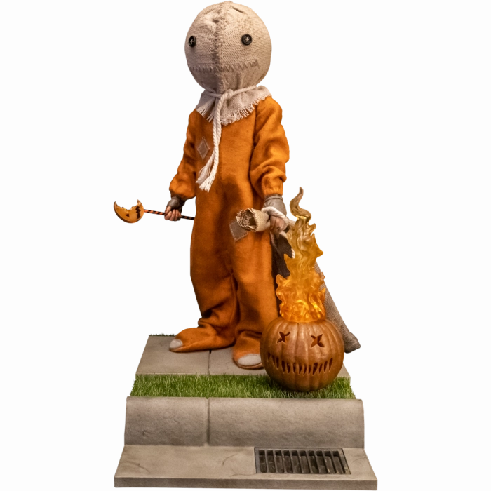 Frightening Party Playful Accessories Trick R Treat Sam Figure - Deluxe 1:6 Scale