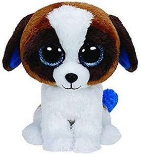 Little Performer Senior Maker Ty Beanie Boo Plush - Duke The Dog 15cm