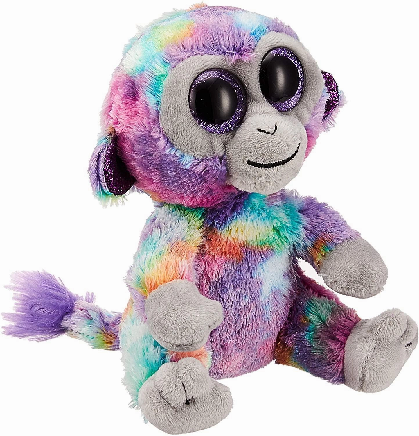 Mini Gadget Ty Beanie Boo Zuri Monkey Plush 15cm
