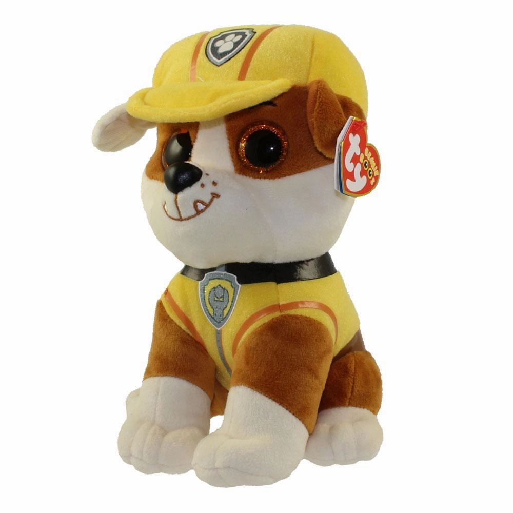 Ty PAW Patrol Rubble 15cm Tiny Look Celebrity Likeness