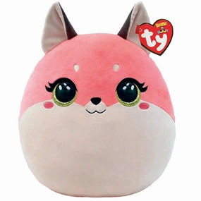 Ty Squish a Boo Roxie Fox 31cm Cushion Tiny Vermin Signature Series