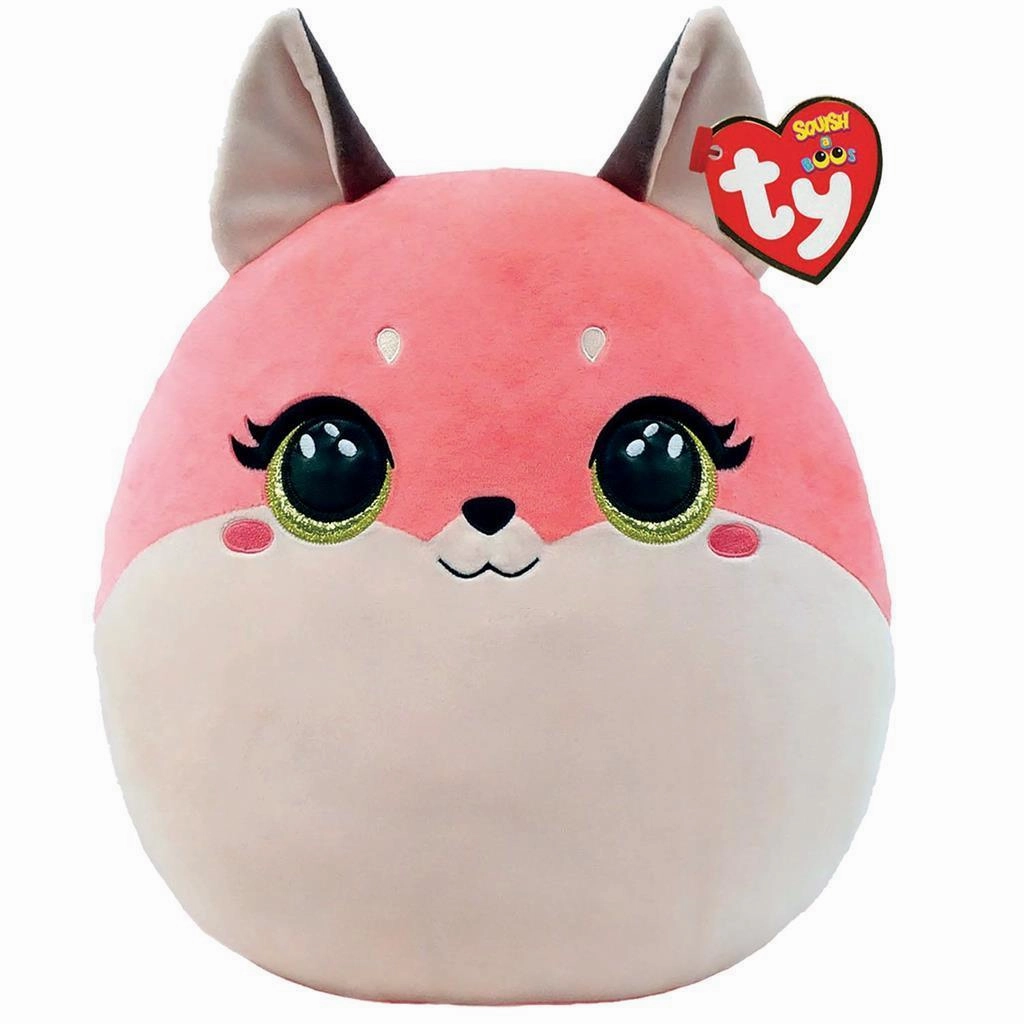 Ty Squish a Boo Roxie Fox 31cm Cushion Tiny Vermin Signature Series