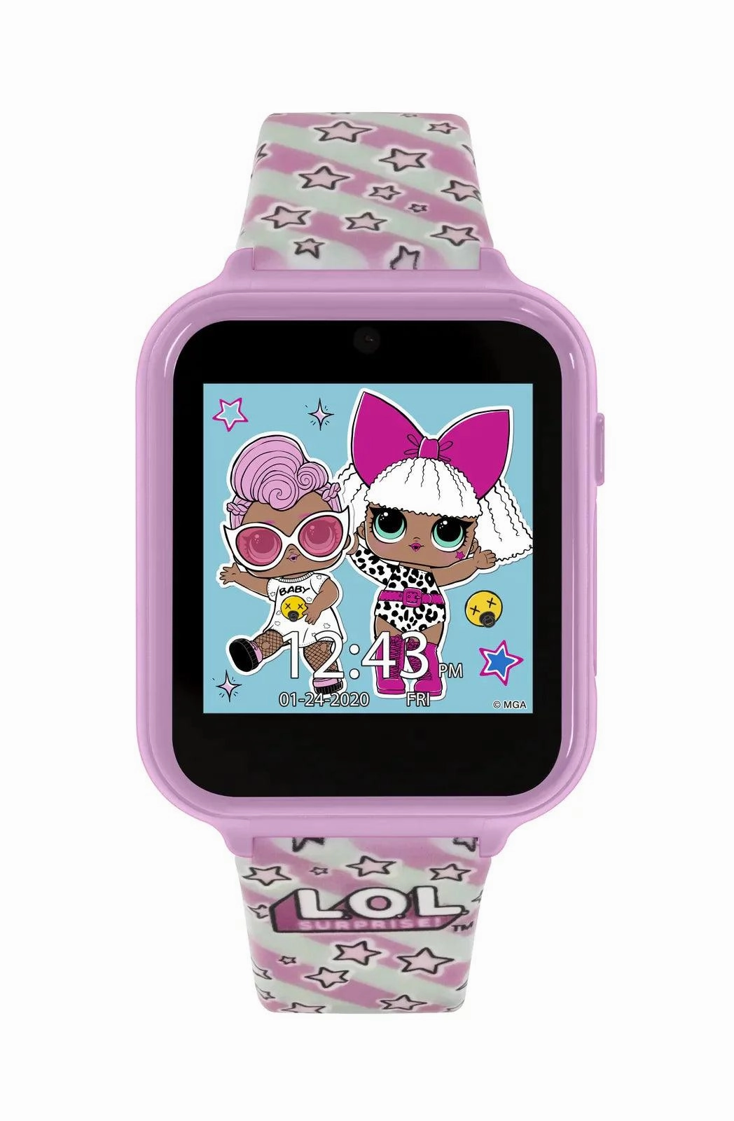LOL Surprise! Interactive Kids' Silicon Strap Watch Multiple Endings Rare Class