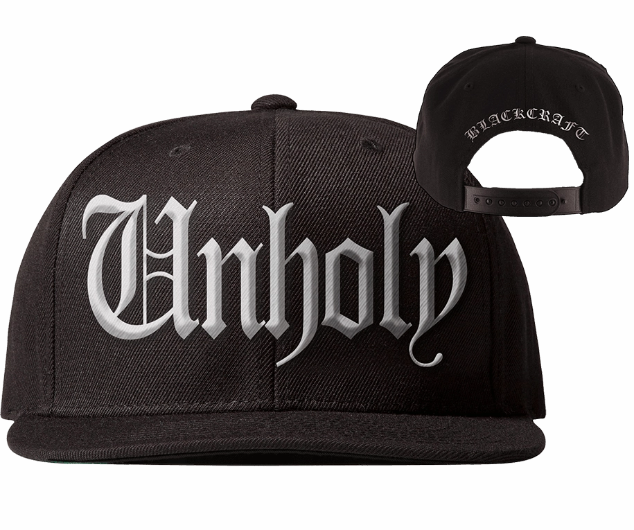 Unholy - Snapback Hat Essential Style Low Maintenance