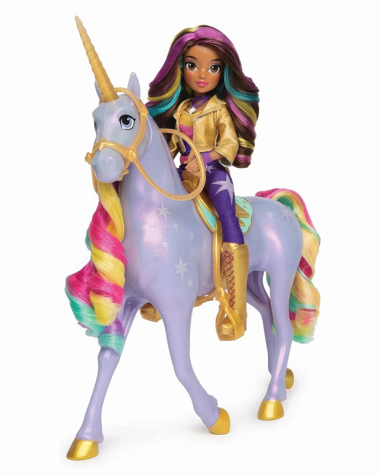 Smart Enemy Collector's Set Unicorn Academy Sophia & Interactive Rainbow Light-up Wildstar