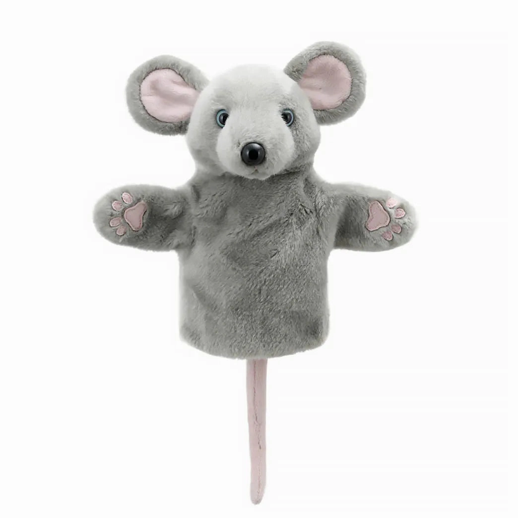 The Puppet Company - CarPets - Grey Mouse Hand Puppet Supreme Craftsperson