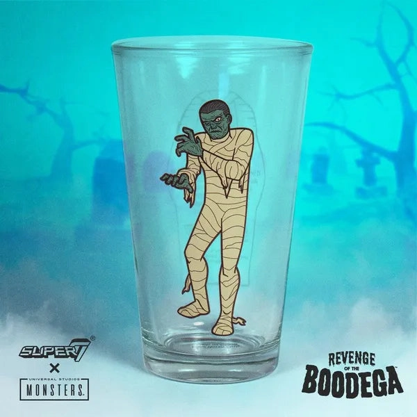 Spooky Treats Charming Decorations Universal Monsters Drinkware - Mummy Pint Glass