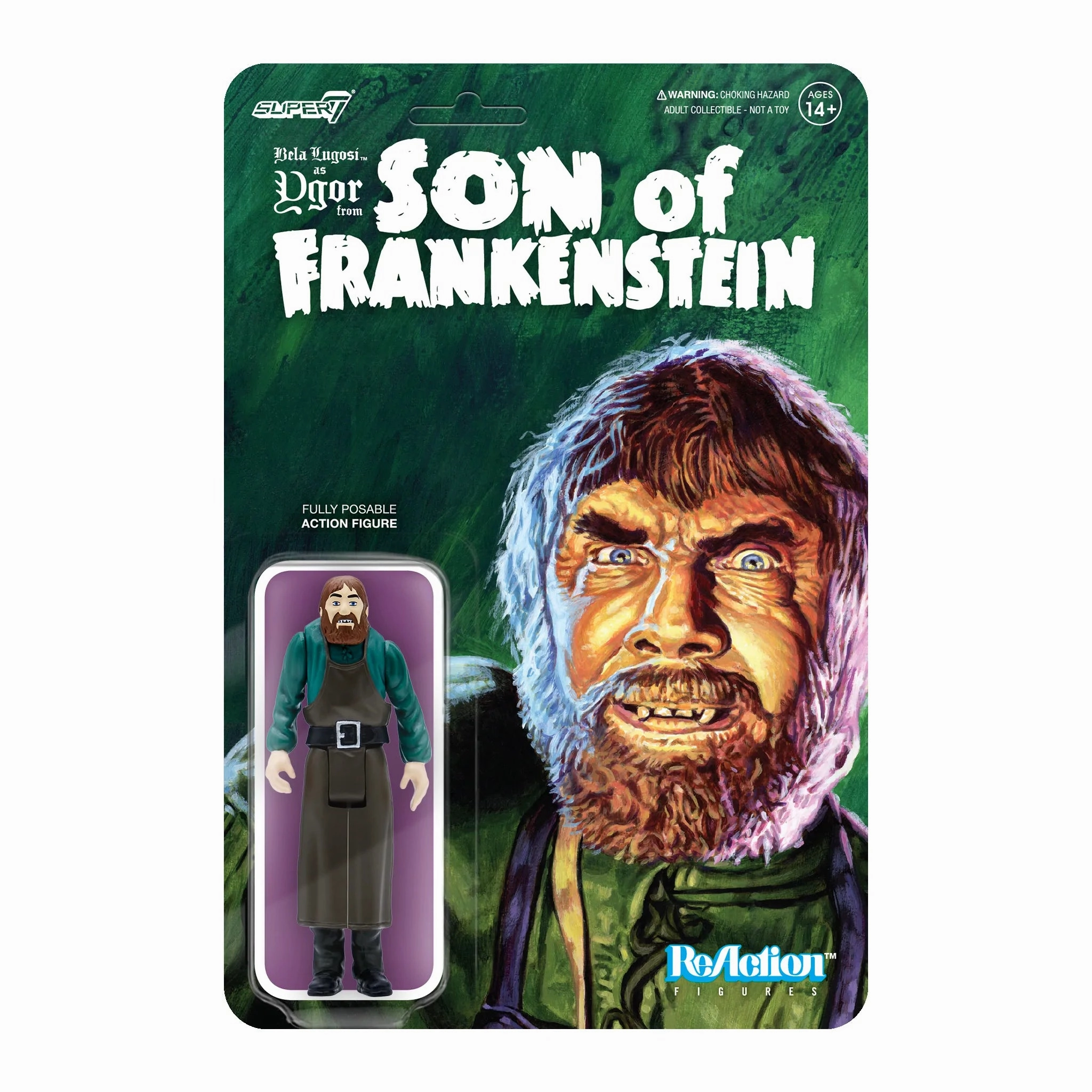 Eerie Treats Frightening Crafts Universal Monsters ReAction Figure - Bela Lugosi as Ygor