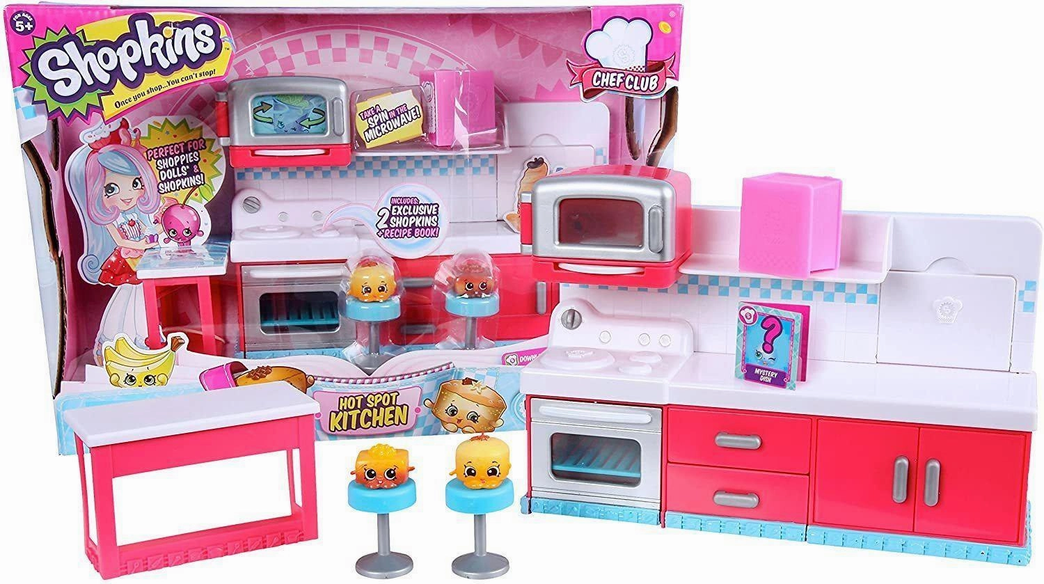 Economic Simulation Limitless Power Shopkins 56152 Chef Club Hot Spot Kitchen Playset