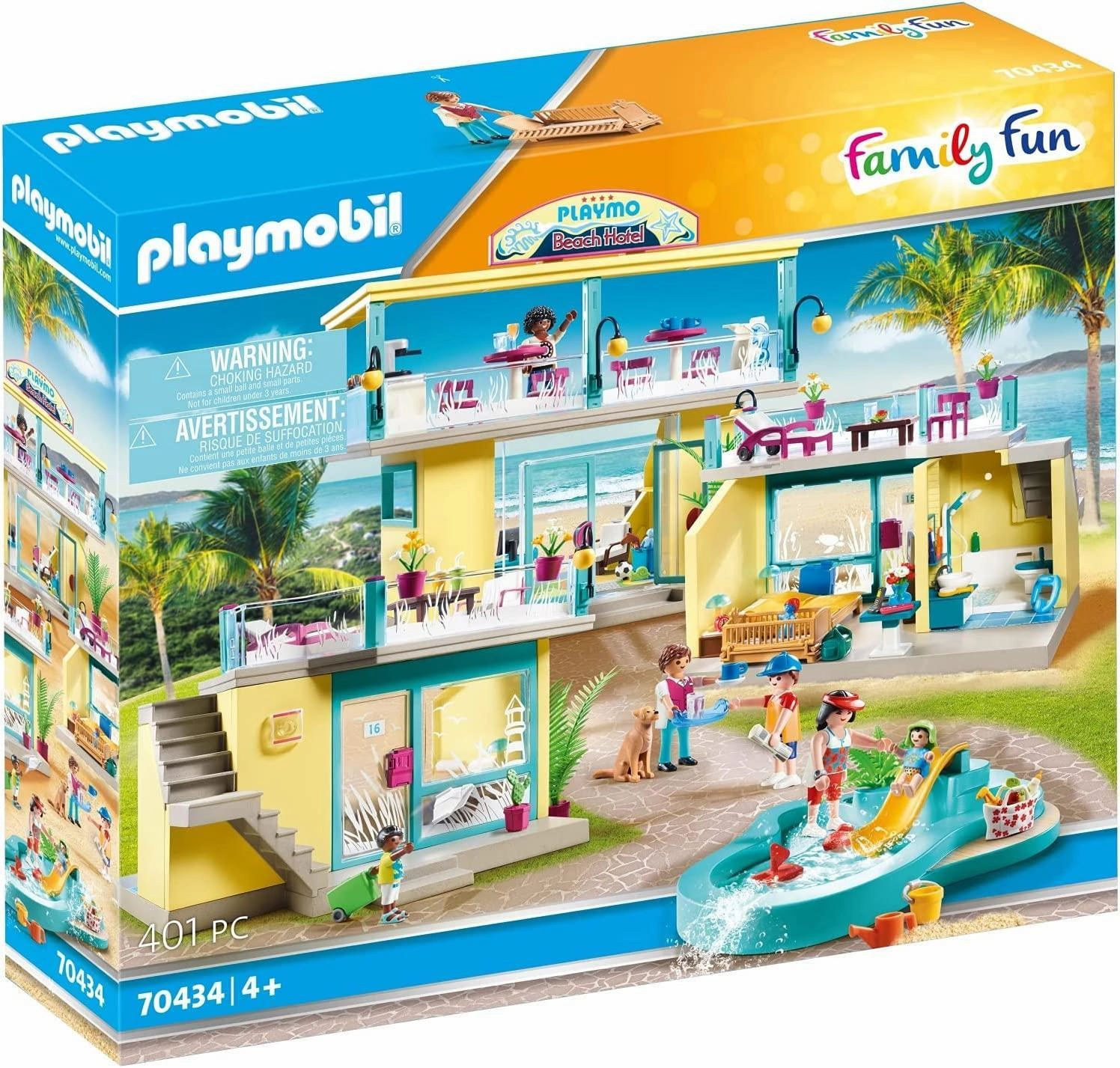 PLAYMOBIL 70434  Family Fun Playmo Beach Hotel Career Mode