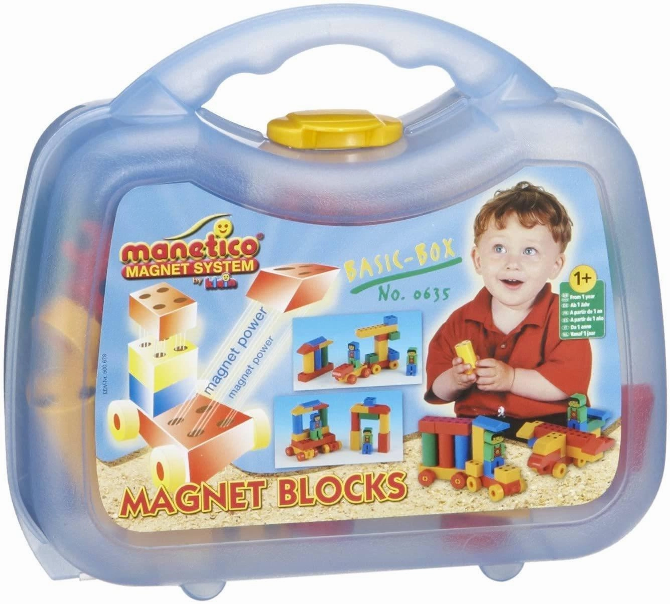 Klein 635 Magnetic Blocks, Case with 25 Pieces blocks Time Saver Vinyl Release