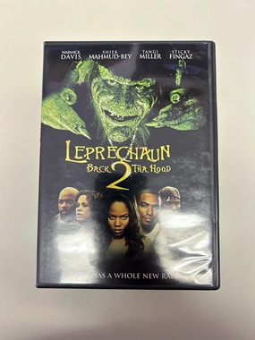 USED - Leprechaun Back 2 Tha Hood DVD Spooky Decor Whimsical Accessories