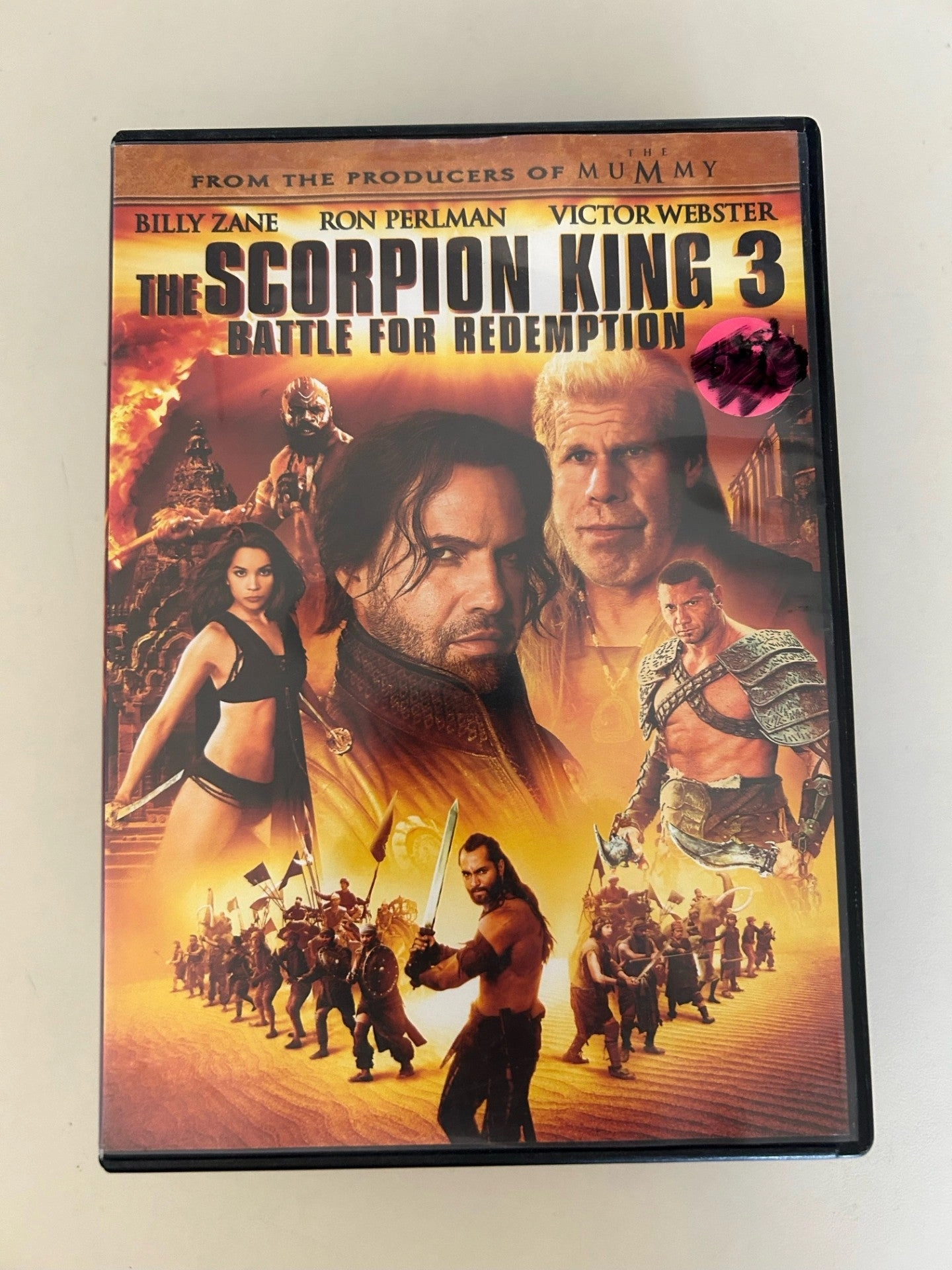 Whimsical Displays USED - The Scorpion King 3: Battle For Redemption DVD