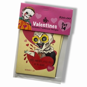 Mysterious Supplies Valentine Cards Set 14