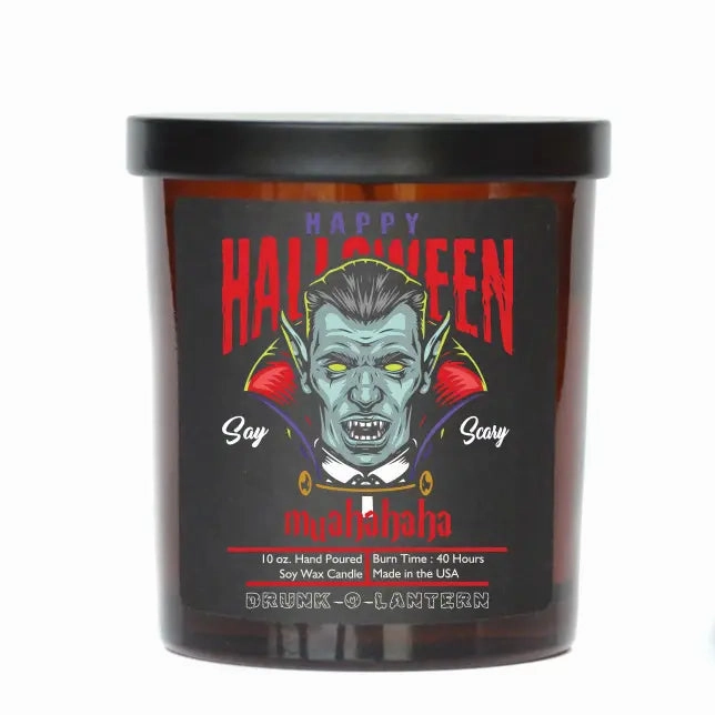 Wicked Decorations Vampire Halloween Edition Halloween Candles - Autumn Harvest Soy Wax Candle