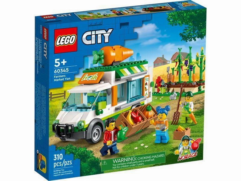 LEGO CITY 60345 Farmers Market Van Food Truck Farm Toy Set Post-Launch Support Bug Fix
