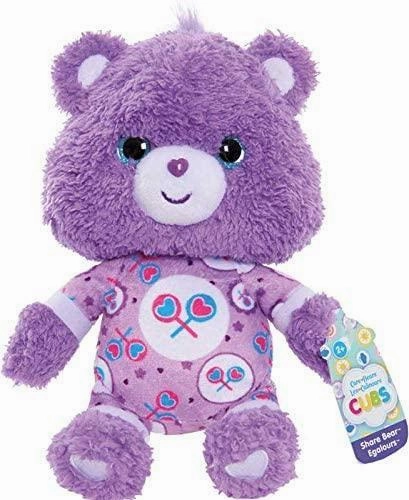 Glorious Creator Care Bears 43877 Cubs - Share Bear Purple Plush 20cm