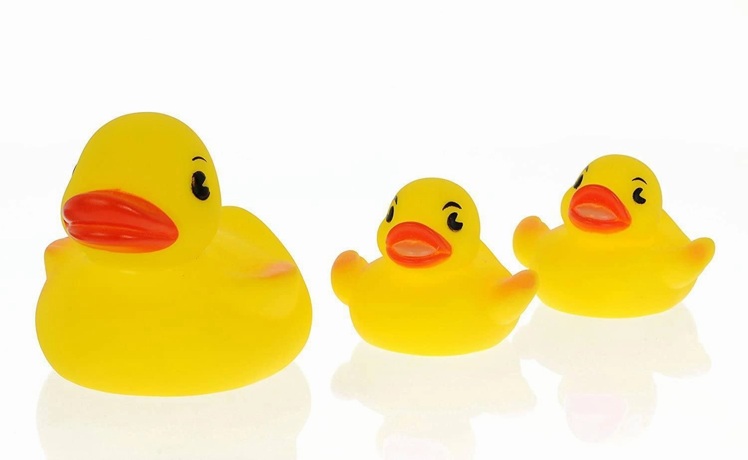 one of a kind Small Trunk Vital Baby SPLASH Bath Toy Squirt & Splash Ducks  3Pk