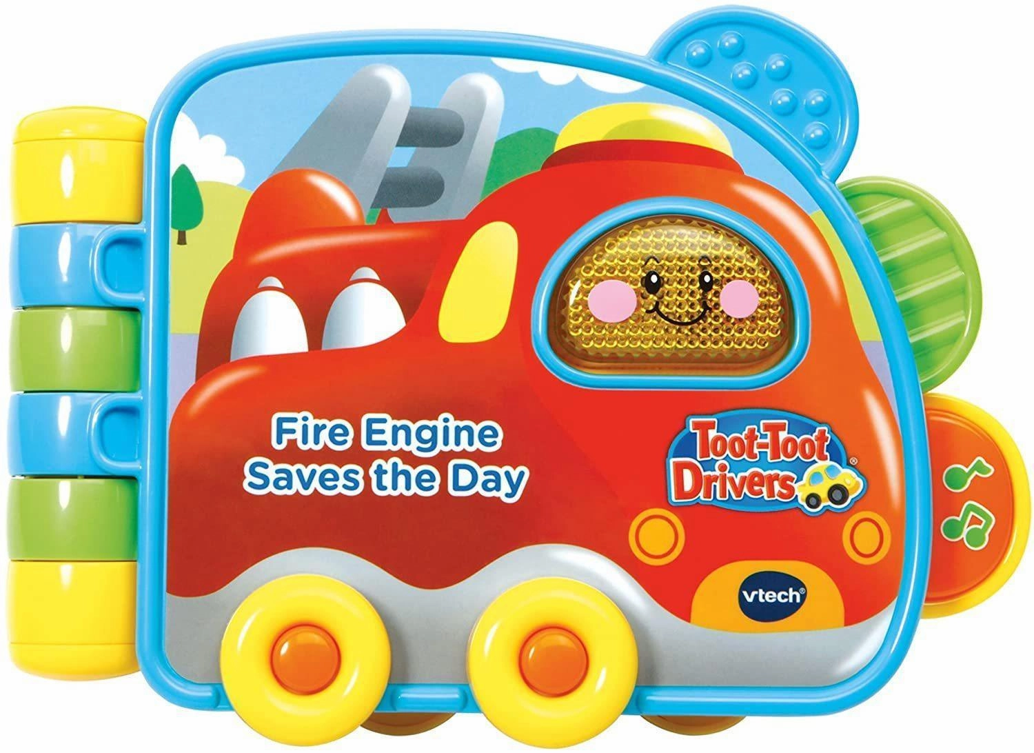 Exemplary Model VTech 502003 Toot-Toot Drivers Fire Engine Saves The Day