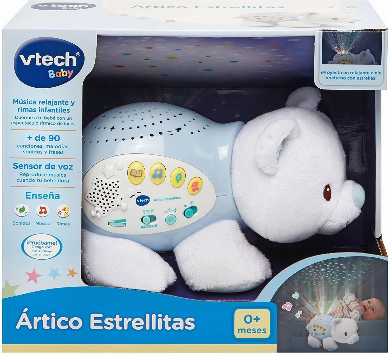 Breathtaking Designer VTech 506903 Little Friendlies Starlight Sounds Polar Bear