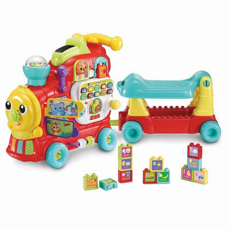 VTech Baby Push and Ride Alphabet Train Push Along Toy - English Band Of Warriors