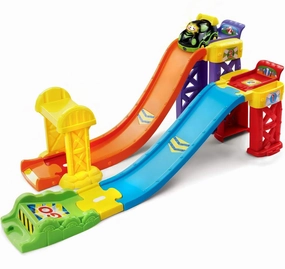 VTech Go! Go! Smart Wheels 3-in-1 Launch and Play Raceway Playset Small Gizmo