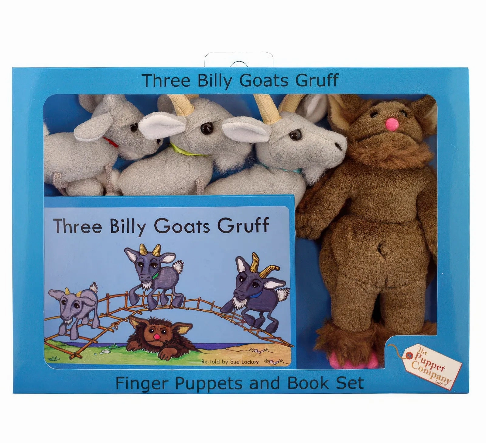 The Puppet Company - Three Billy Goats Gruff-Traditional Story Sets Mini Attitude