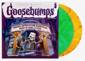 Charming Decor Scary Masks Waxwork Records - Goosebumps 2xLP 180 Gram Vinyl Record (The Haunted Mask Color Variant)