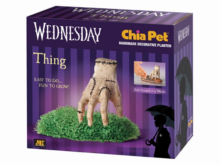 Wednesday Thing Chia Pet Mysterious Props Frightening Accessories