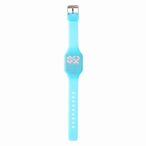 SMIGGLE 442917 Watch This Space Children's Digital Watch, Colour Blue Speed Run